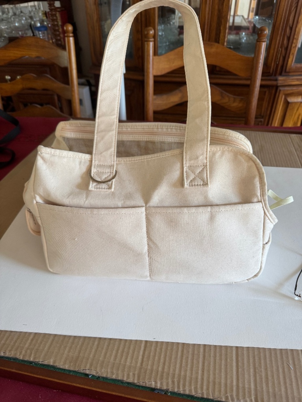 Pet Carrier, TSA Airline Approved Cat Carrier, Soft Sided Folding Pet Carrier,